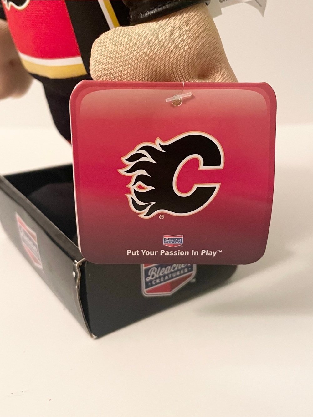 Bleacher Creatures NHL Calgary Flames Johnny Gaudreau 10" Plush Figure - Picture 4 of 15